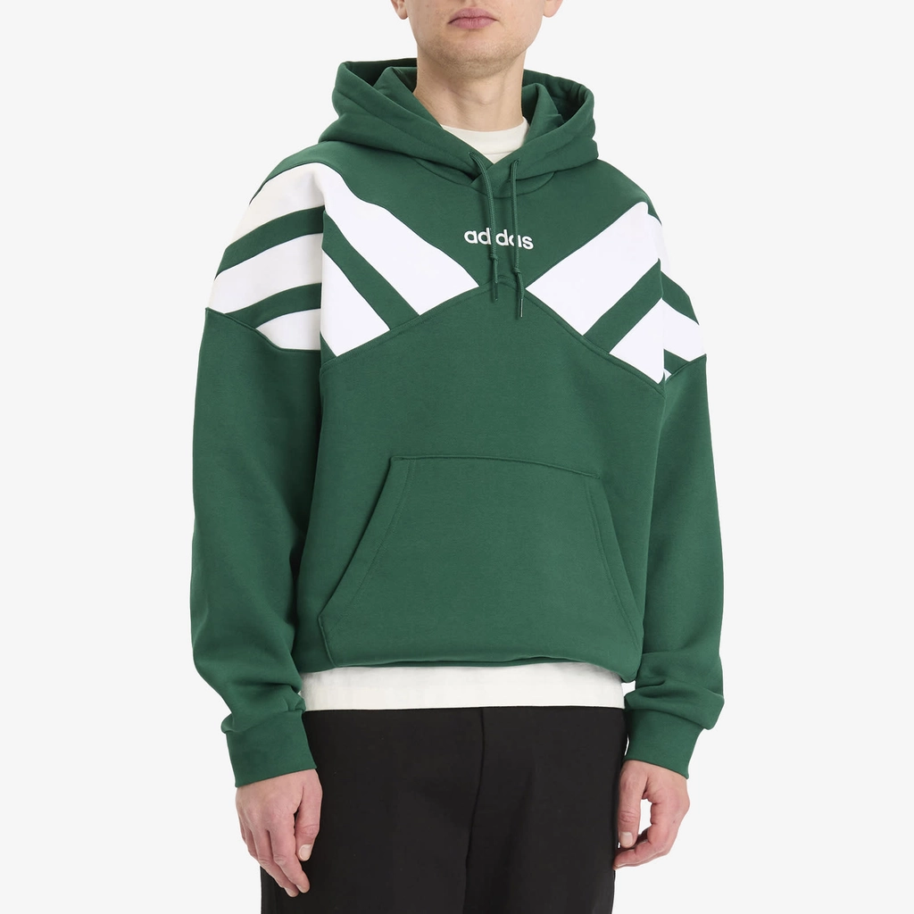 Adidas Originals Men's Hooded Sweatshirt Collegiate Green